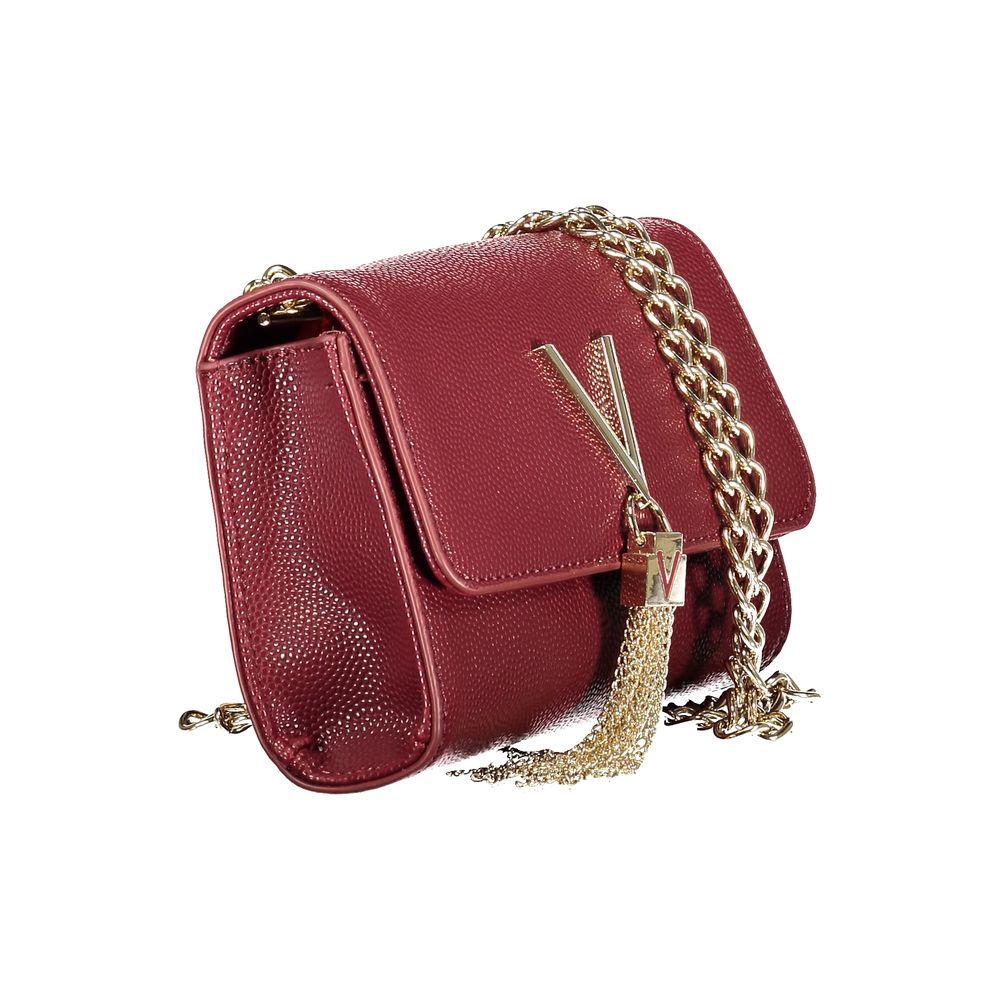 Mario Valentino Rosso Polyurethane Women Handbag