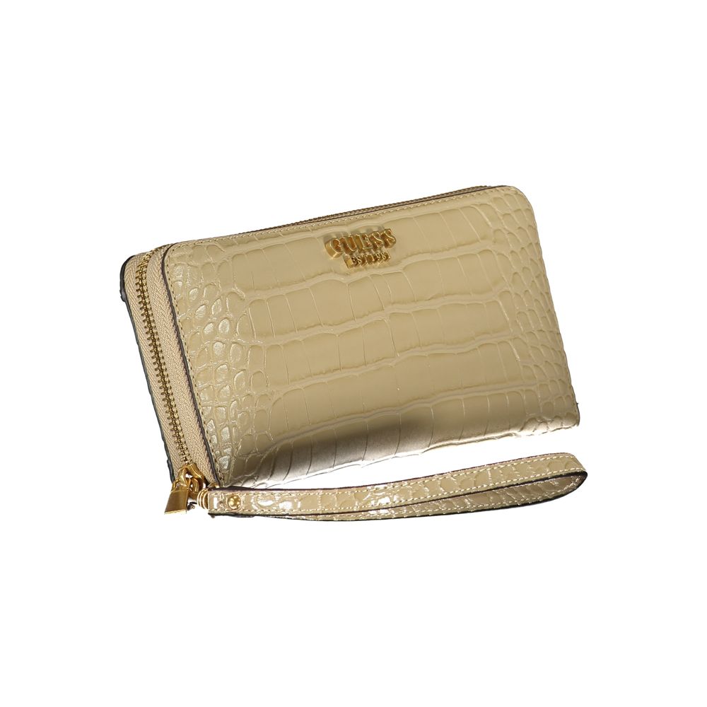 Guess Jeans Beige Polyurethane Women Wallet