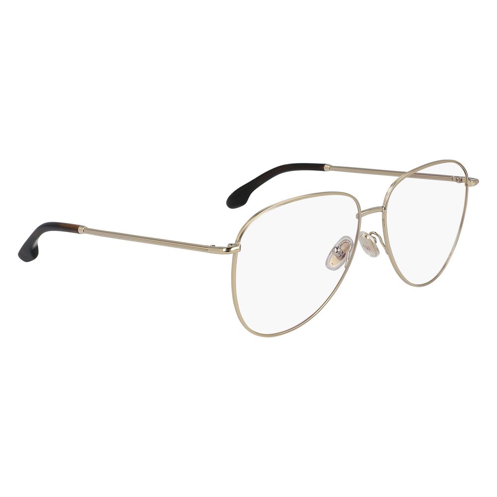 Victoria Beckham Gold Metal Glasses (Frames)
