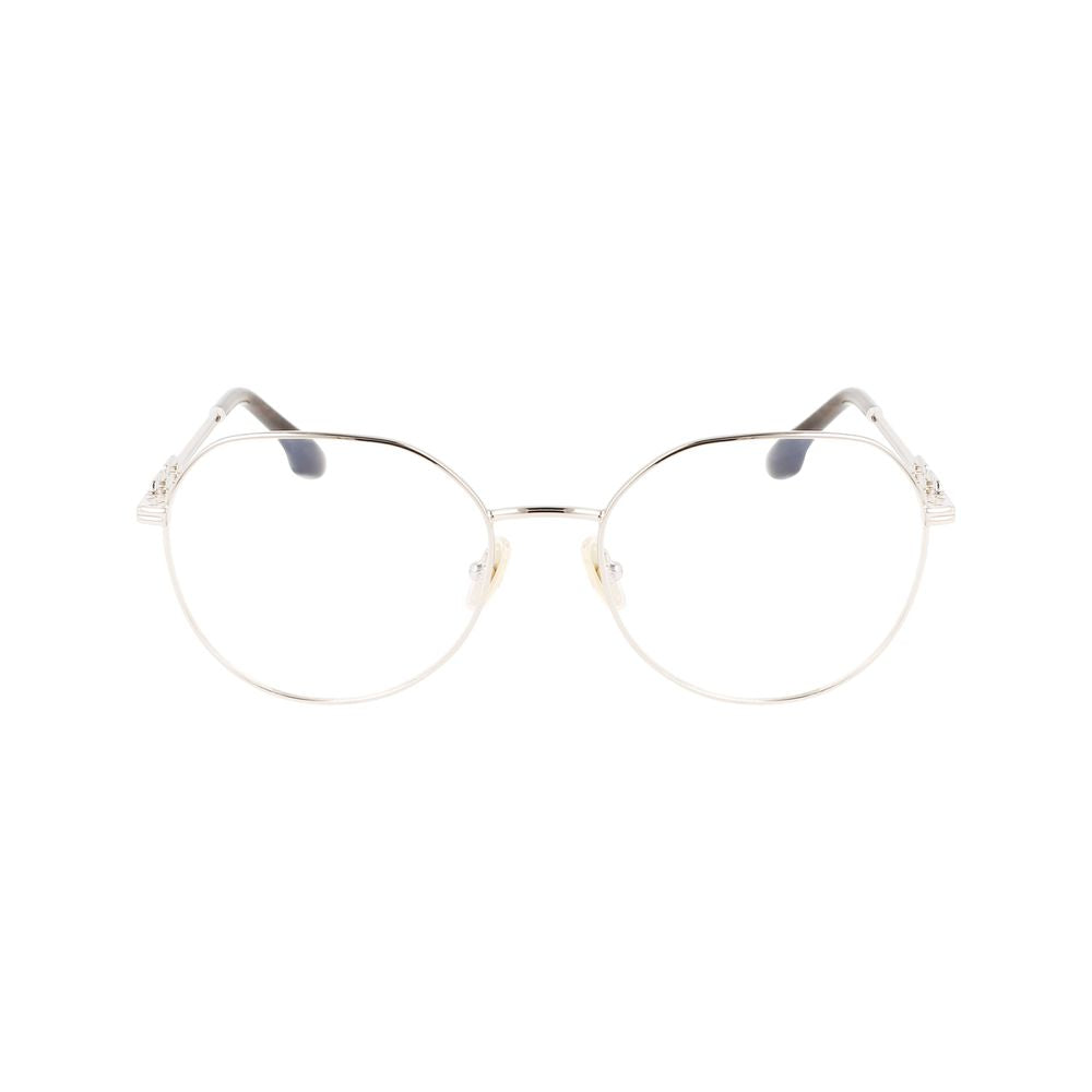 Victoria Beckham Gray Metal Glasses (Frames)