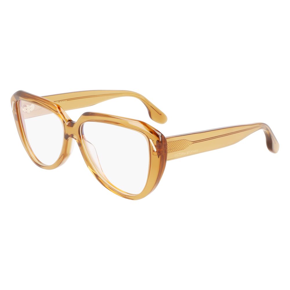 Victoria Beckham Brown Acetate Glasses (Frames)