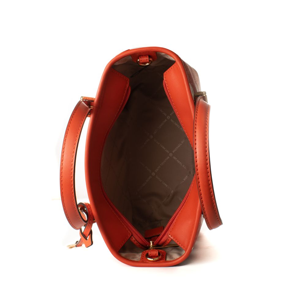 Michael Kors Orange Canvas Tragetasche