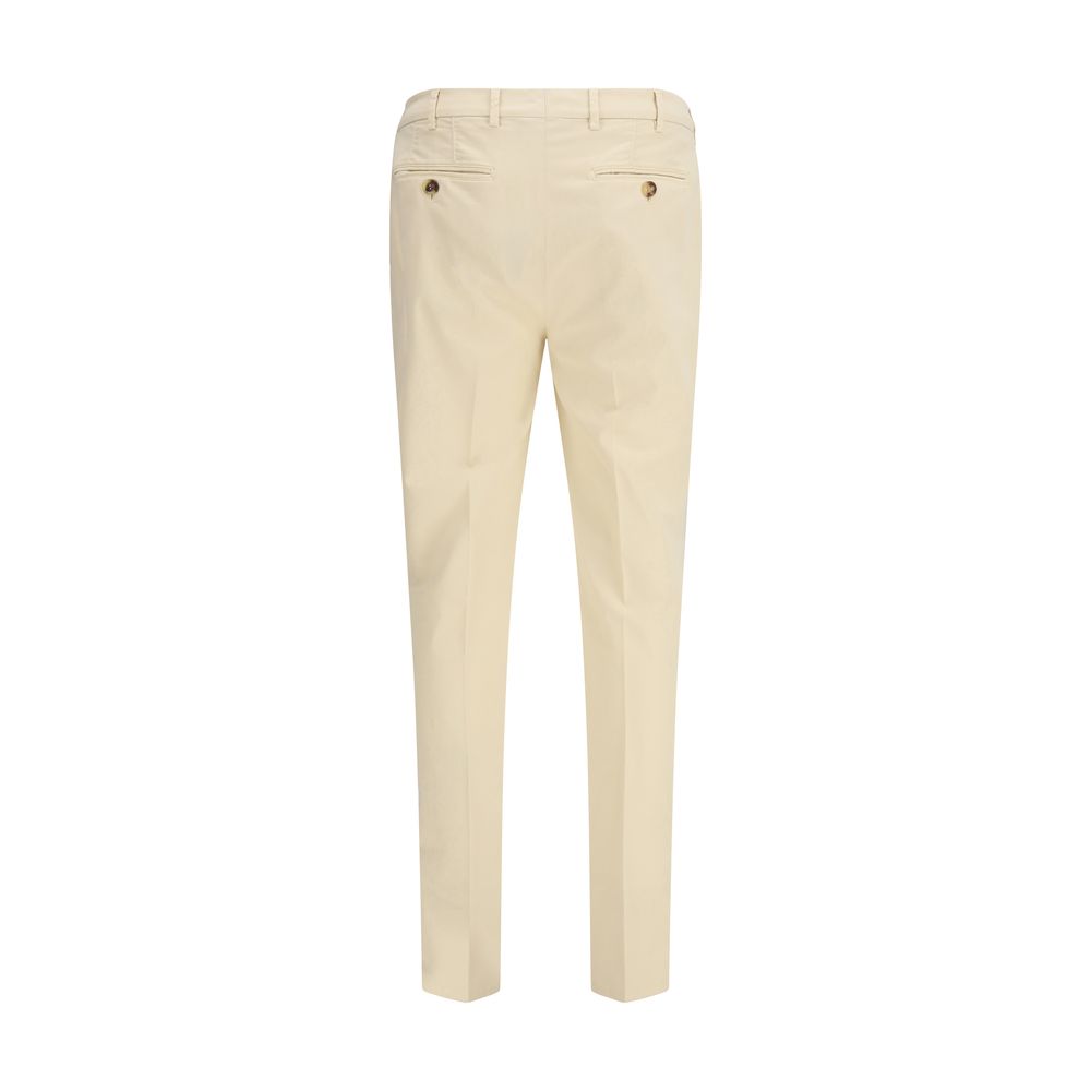 Brunello Cucinelli Cream Cotton Pants