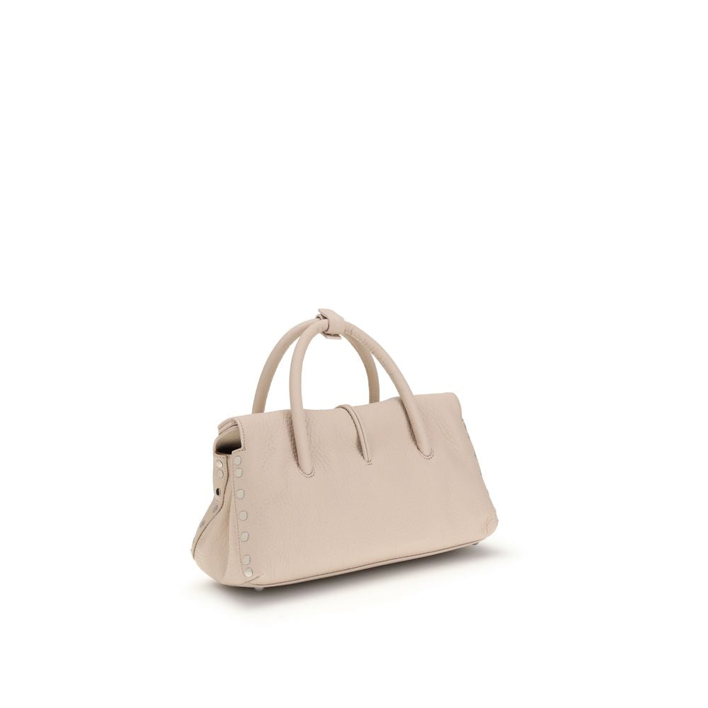 Zanellato Multicolor Calf Leather Bos Taurus Shoulder Bag