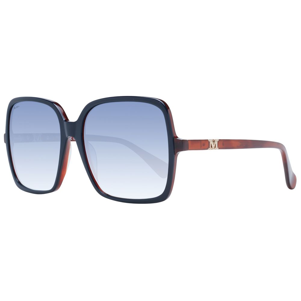Max Mara Blue Plastic Sunglasses