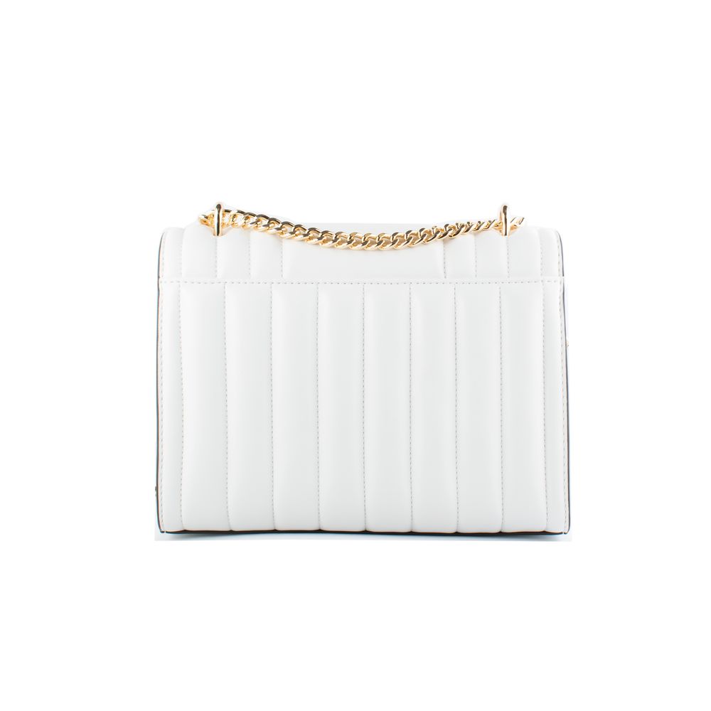 Michael Kors White Leather Shoulder Bag
