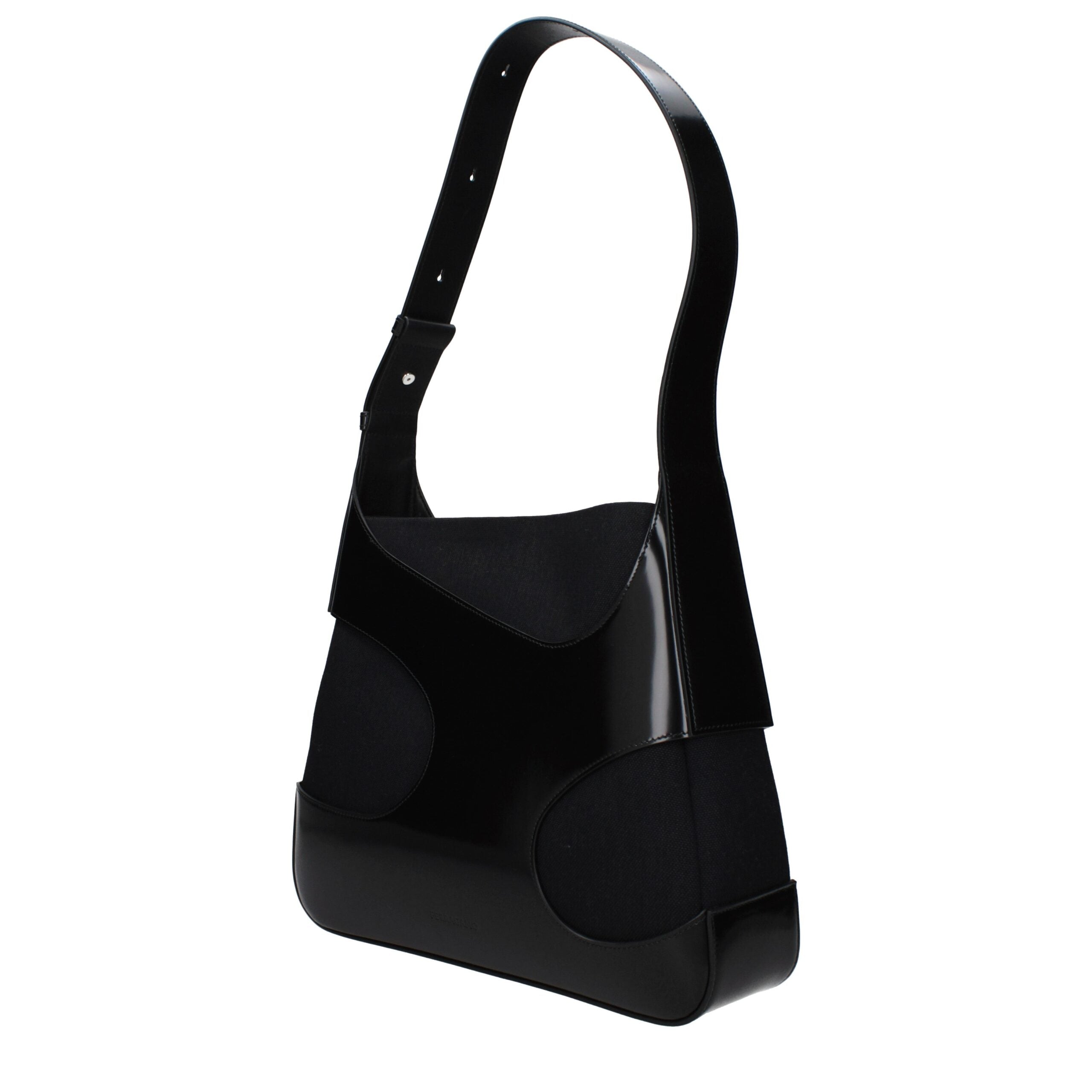 Salvatore Ferragamo Black Fabric Shoulder Bag