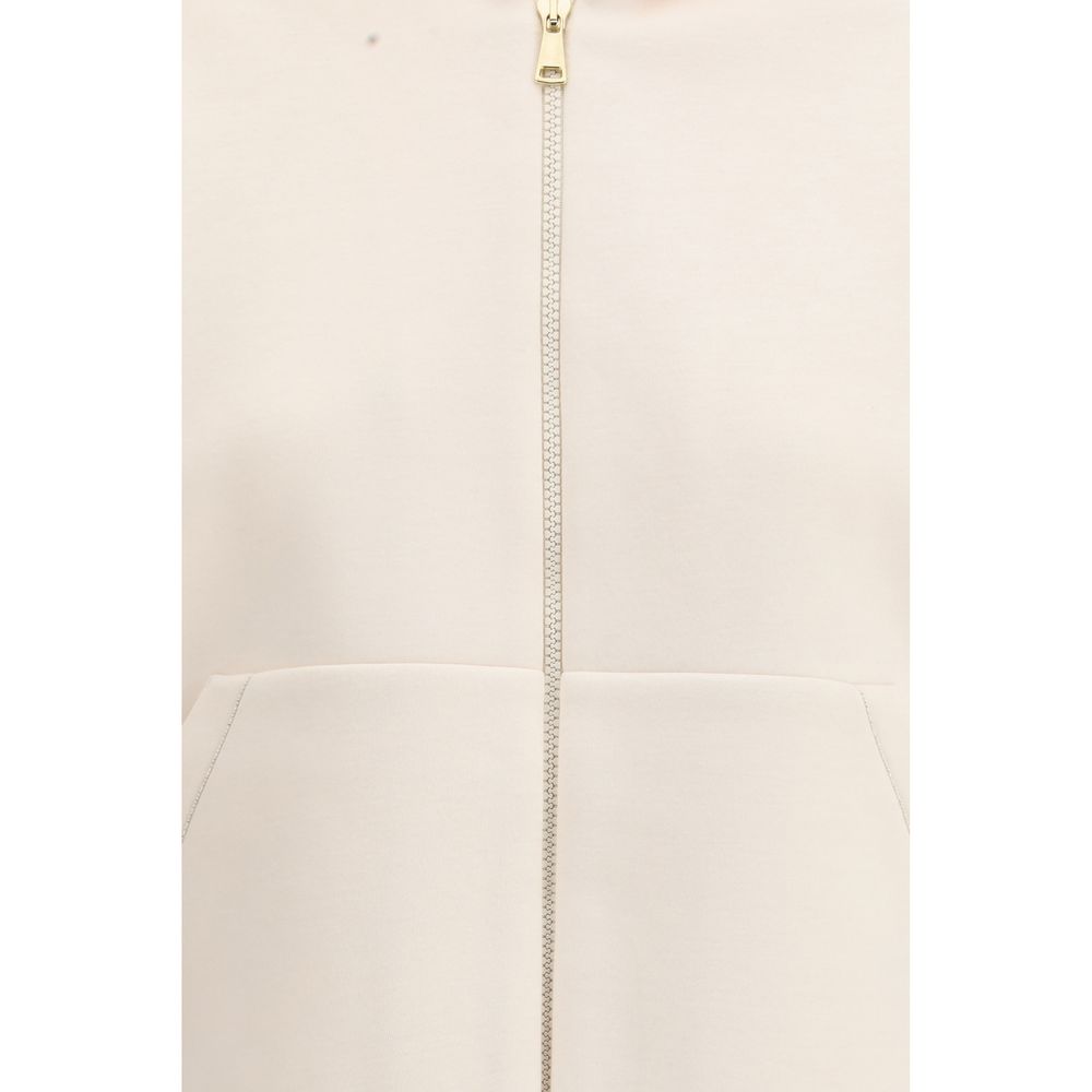 Fabiana Filippi White Modal Sweatshirt
