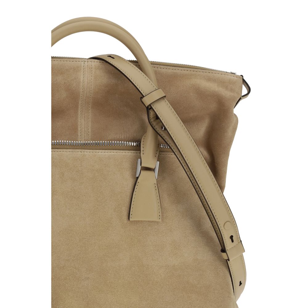 Margiela Beige Calf Leather Bos Taurus Shoulder Bag