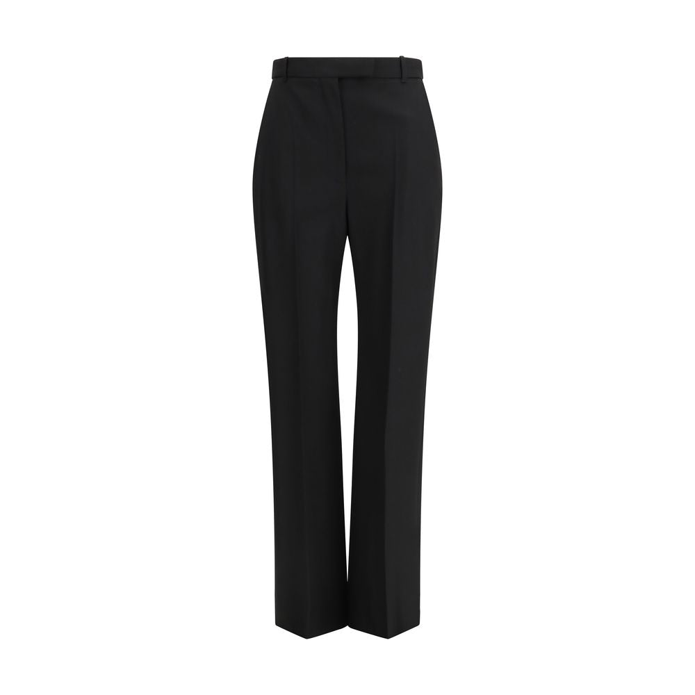 Pantalon habillé en laine noire Oves Aries Alexander McQueen
