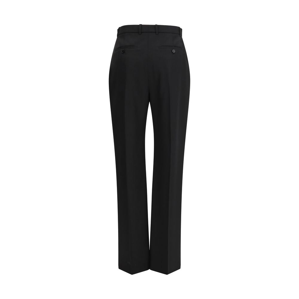 Pantalon habillé en laine noire Oves Aries Alexander McQueen