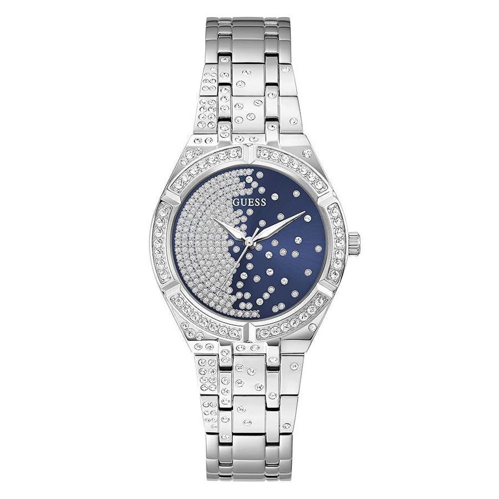 Guess Gray Stainless Steel Dress Watch