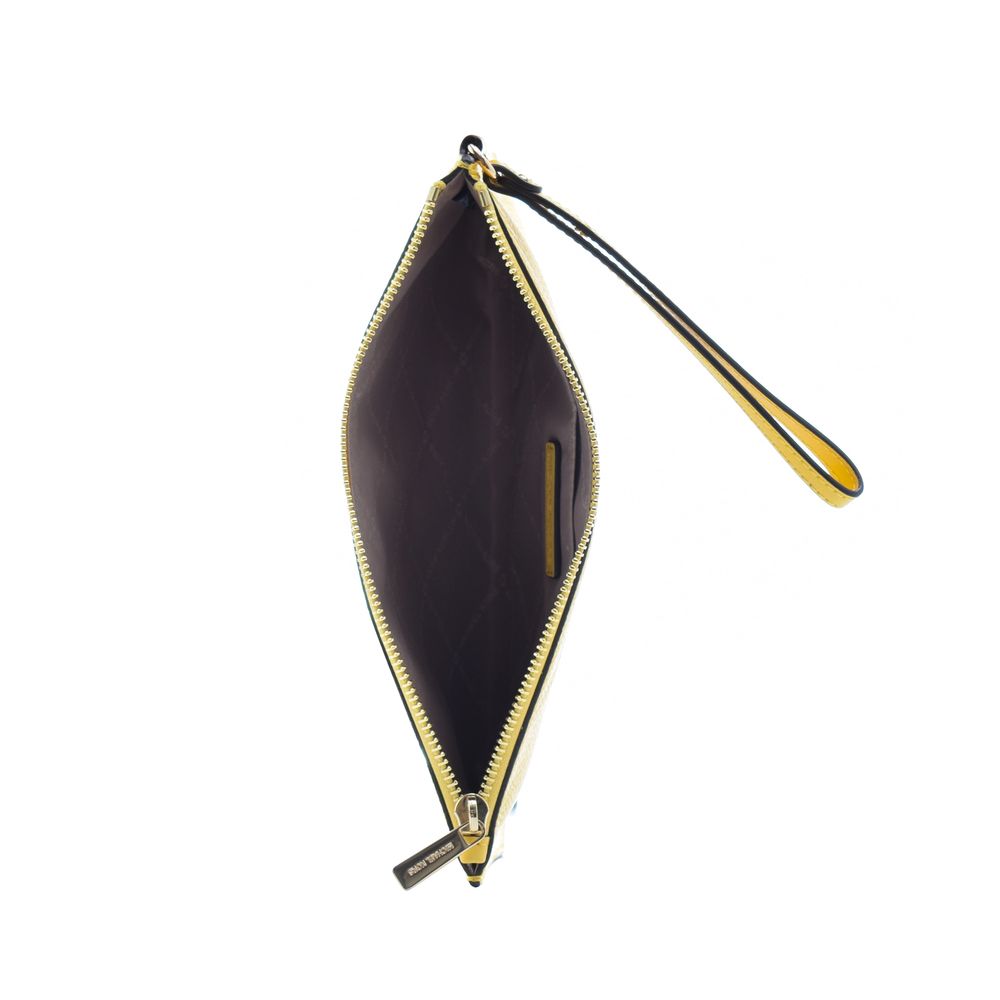 Michael Kors Bicolor Leather Clutch Bag