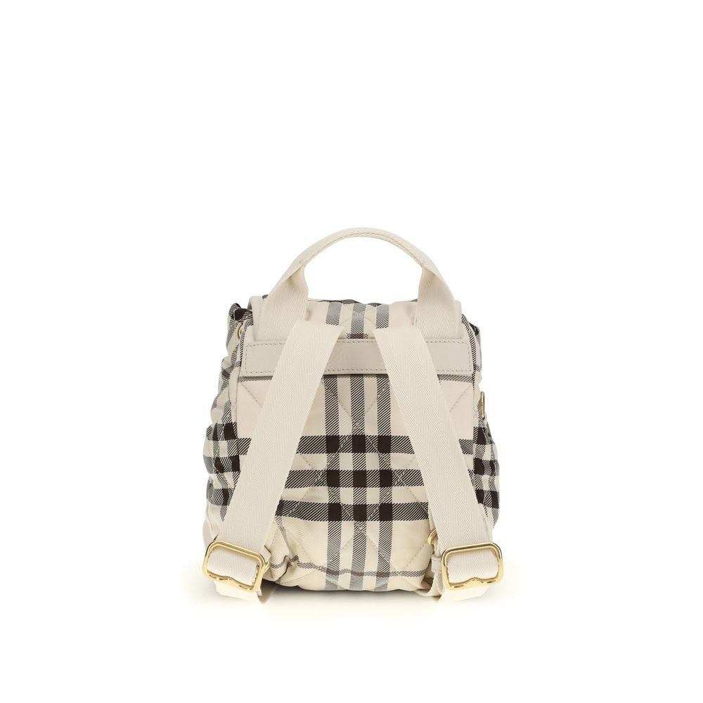 Burberry Beige Nylon Backpack