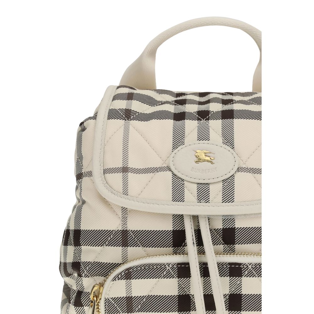 Burberry Beige Nylon Backpack
