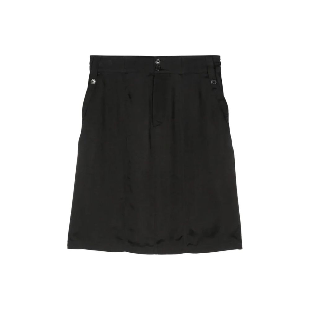 Saint Laurent Black Copper Mini Skirt