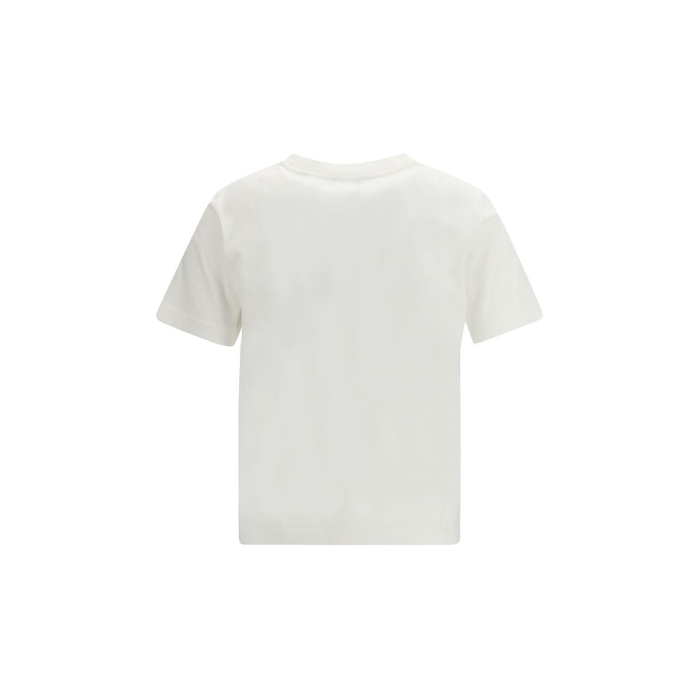 Burberry White Cotton Sportswear