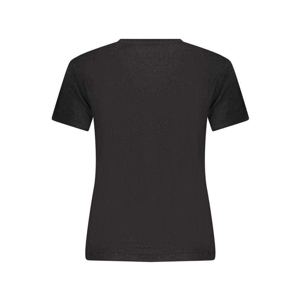 Tommy Hilfiger Black Cotton T-Shirt