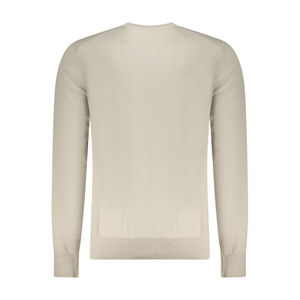 Hugo Boss Beige Cotton Men's Sweater