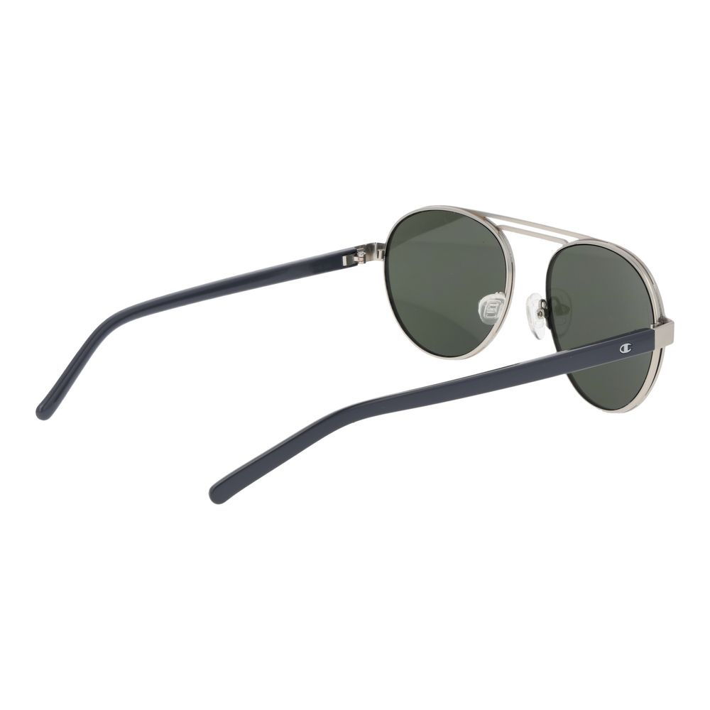 Lunettes de soleil Champion en métal bleu