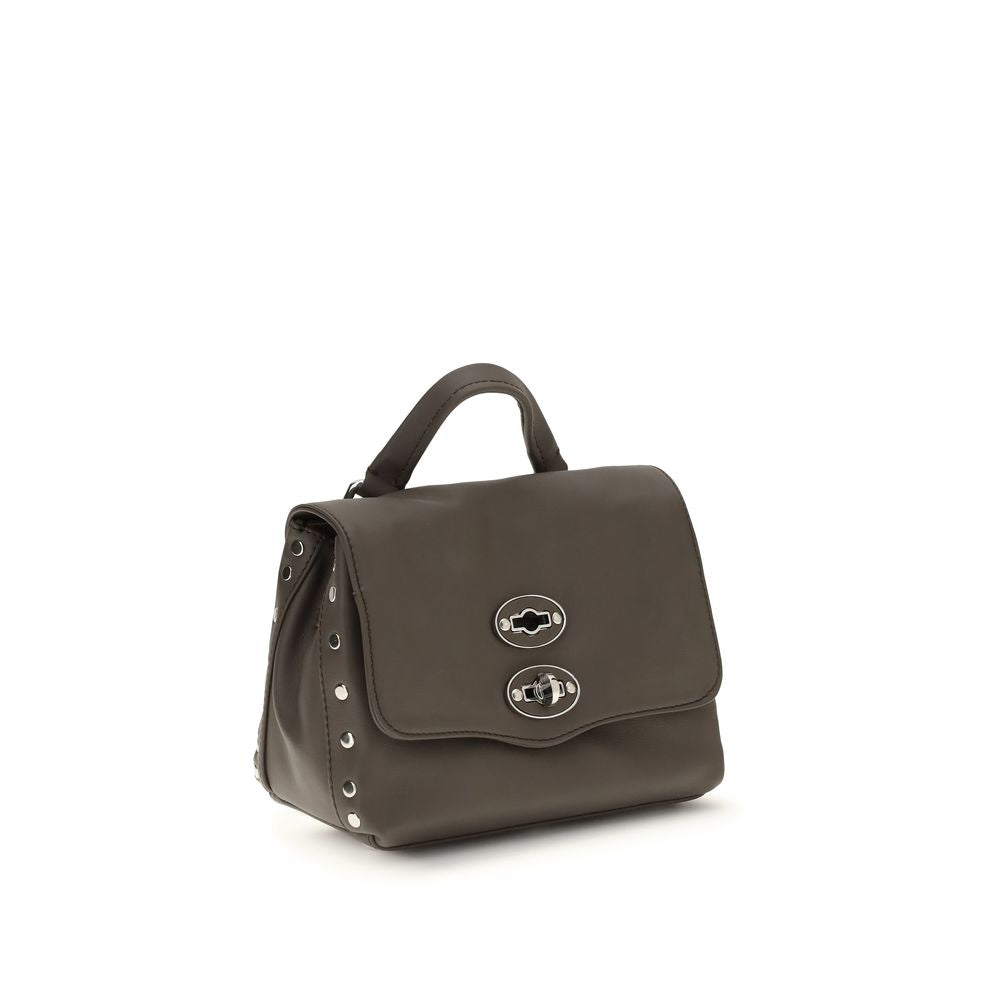 Zanellato Brown Calf Leather Bos Taurus Handbag