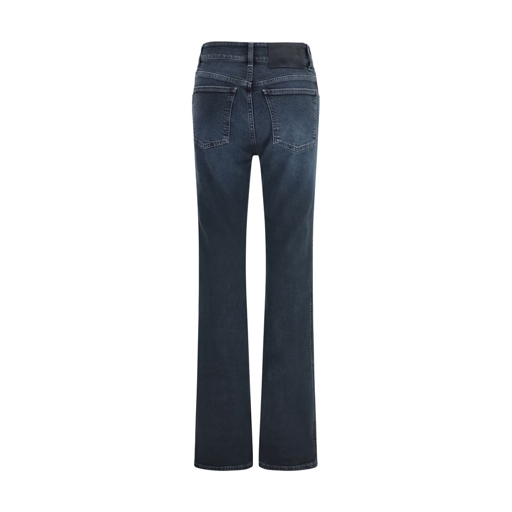 Haikure Blue Flared Jeans aus Baumwolle