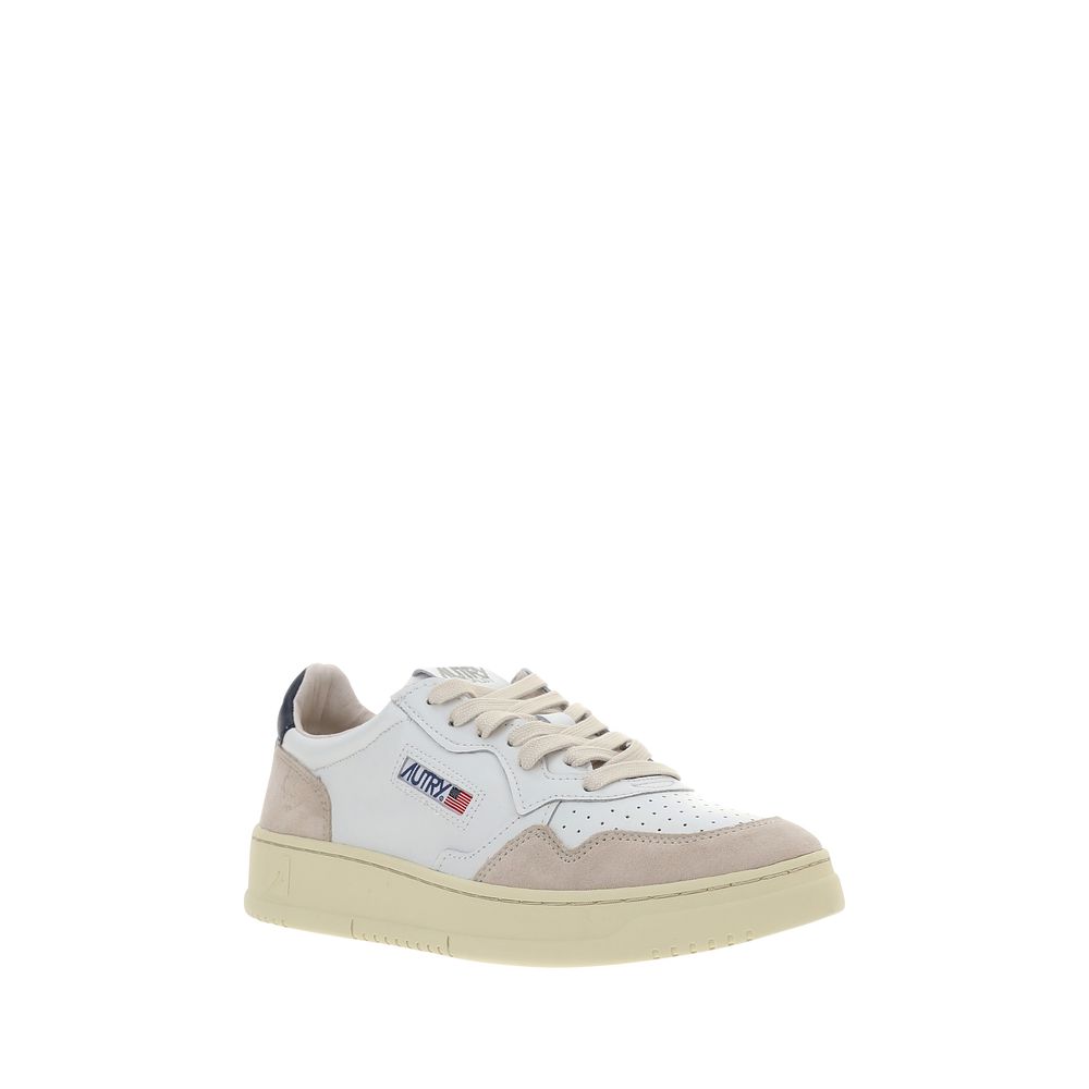 Autry White Rubber Low Top Sneakers