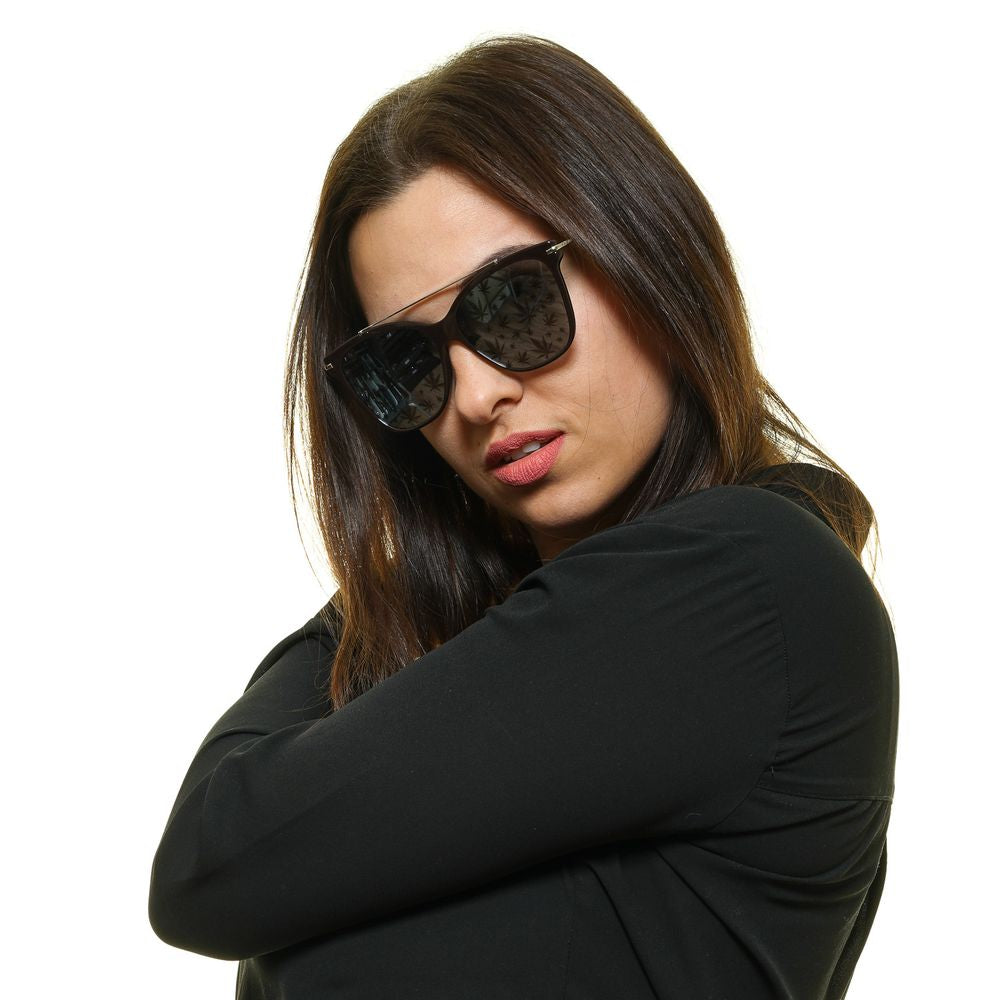 Police Braune Metall- & Kunststoffsonnenbrille