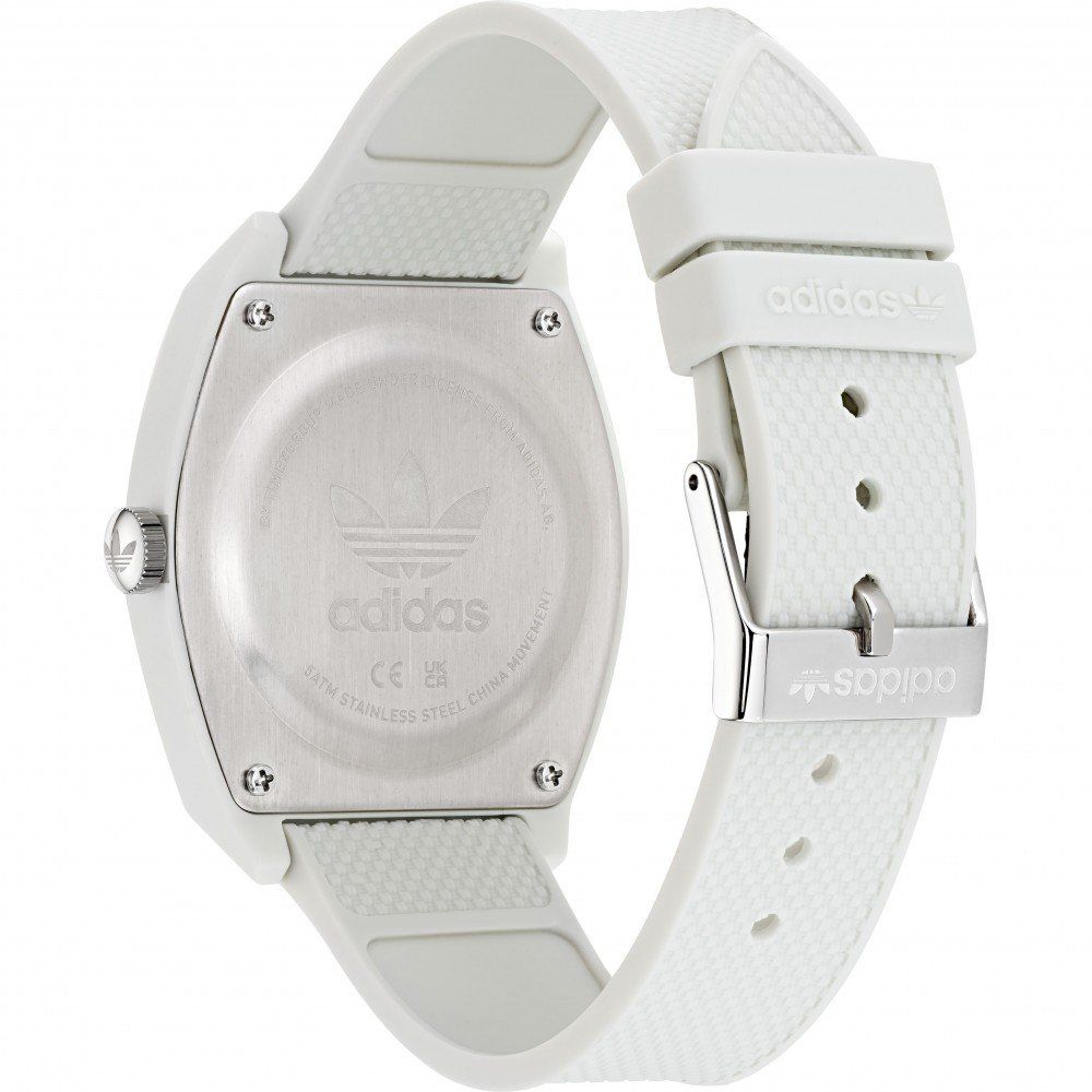 Adidas White Synthetic Dress Watch