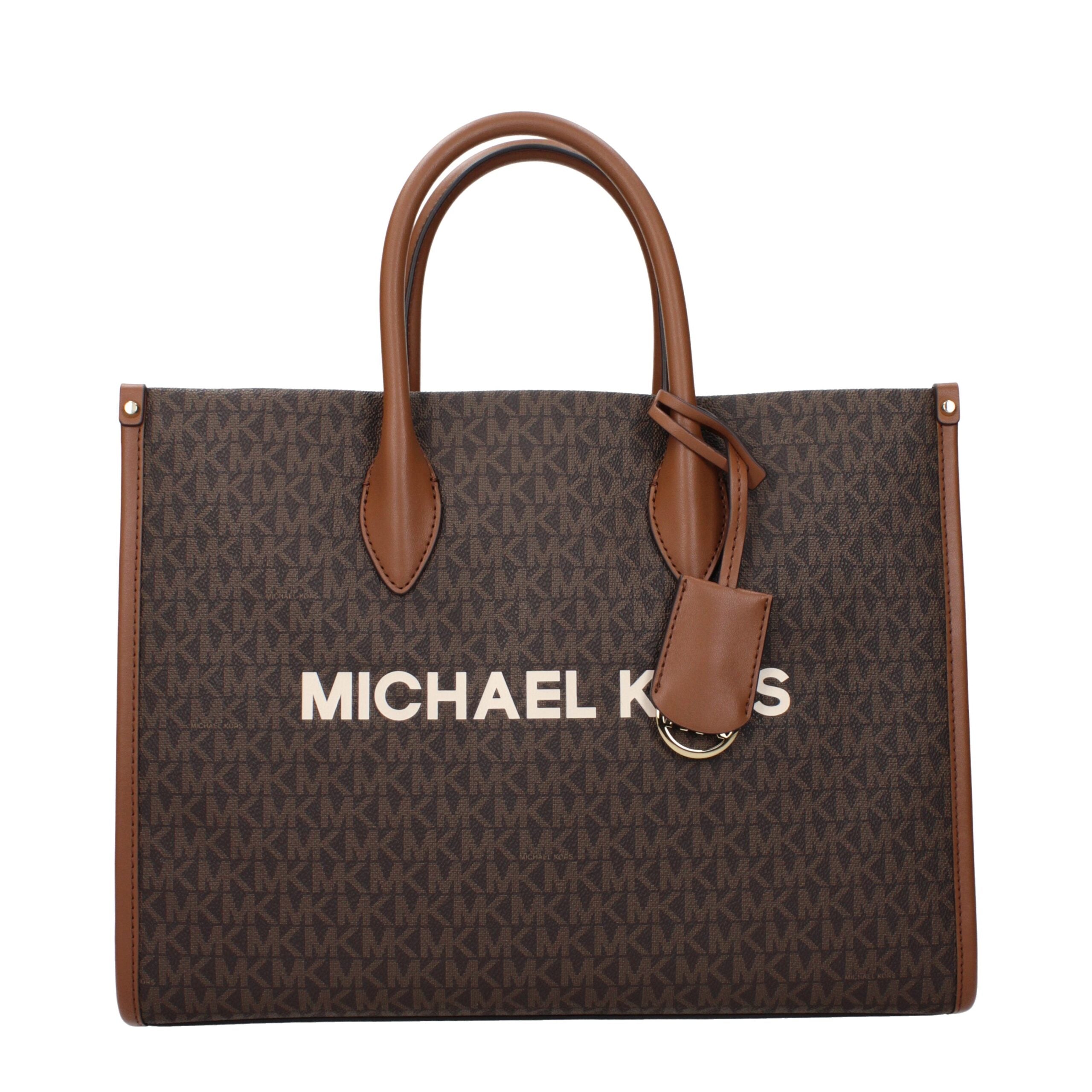 Sac à main Michael Kors en tissu marron
