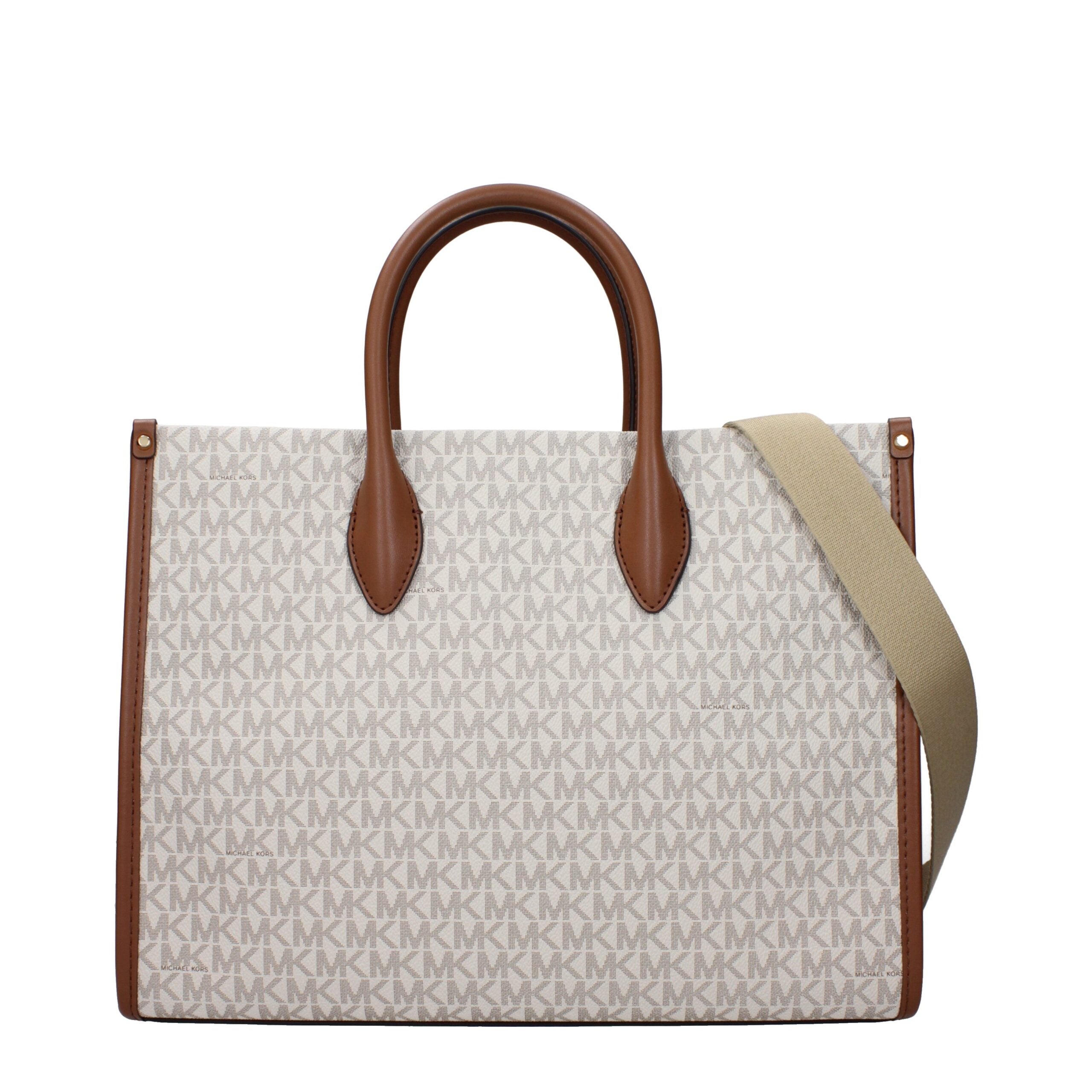 Sac à main Michael Kors en tissu beige