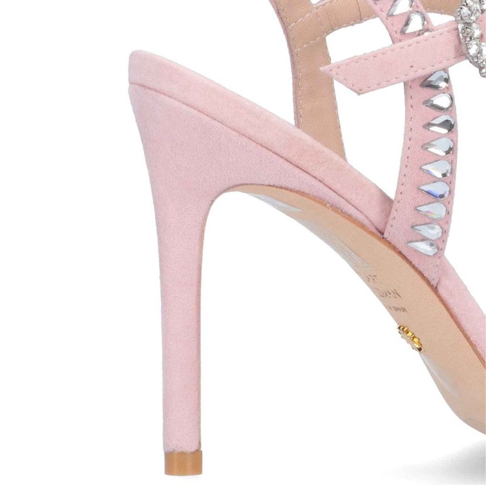 Stuart Weitzman Multicolor Leather Stiletto Heel Sandals