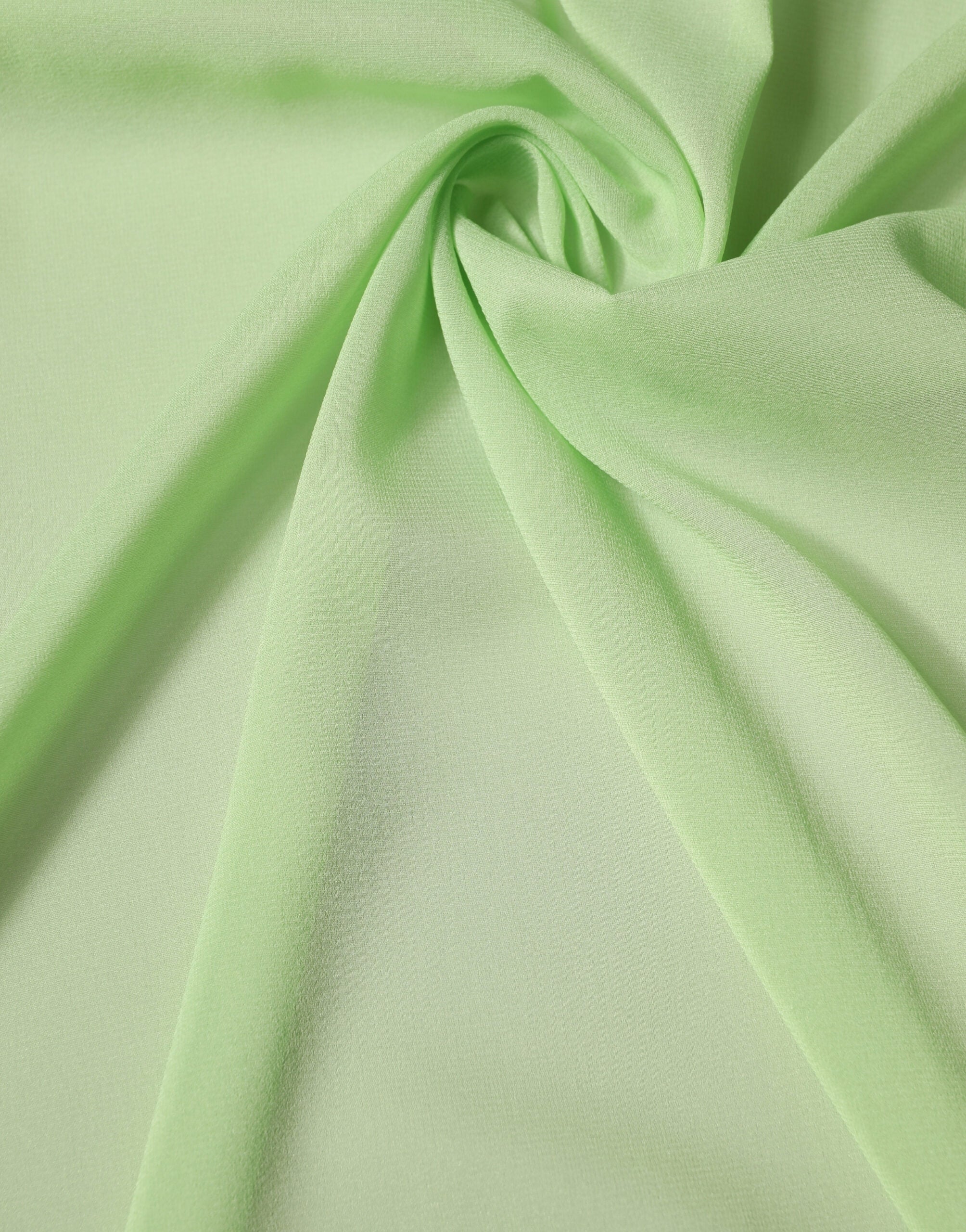 Dolce & Gabbana Light Green Silk Neck Wrap Shawl Stole 200cm x 64cm Scarf