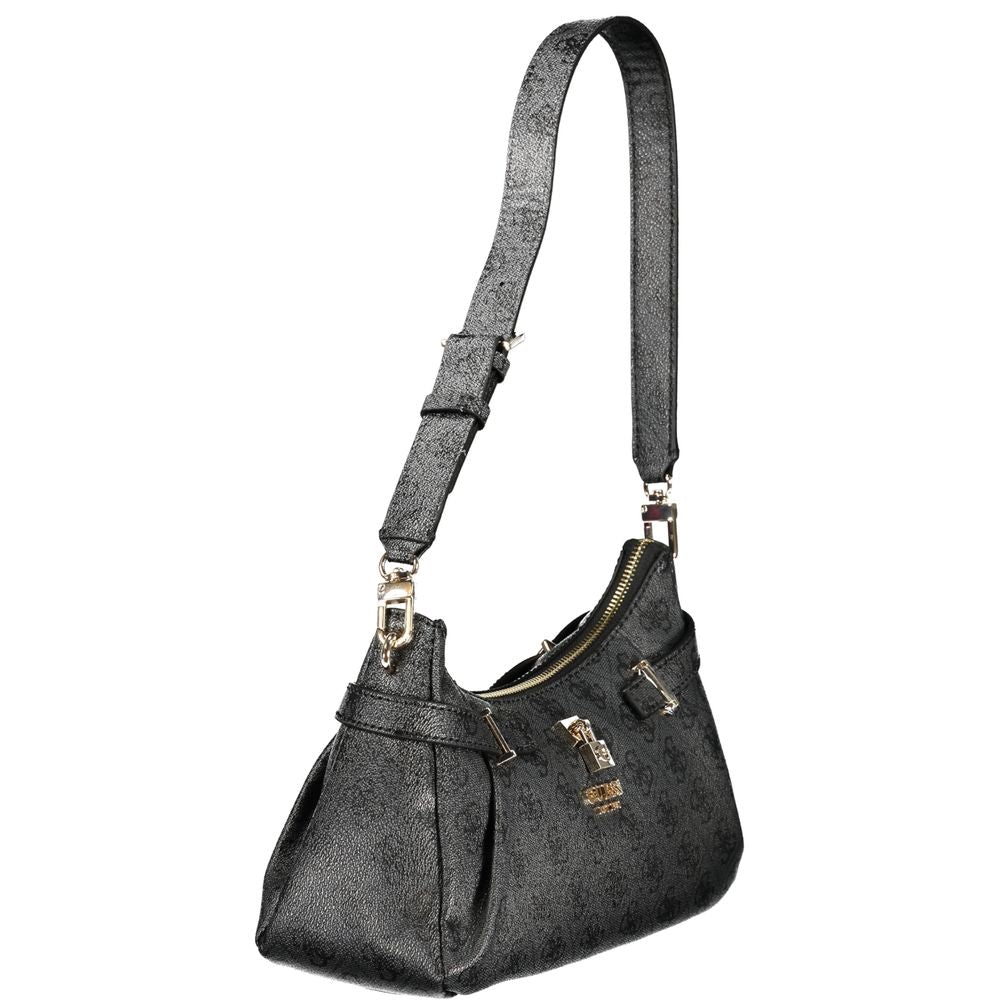 Guess Jeans Nero Polyurethane Women Handbag