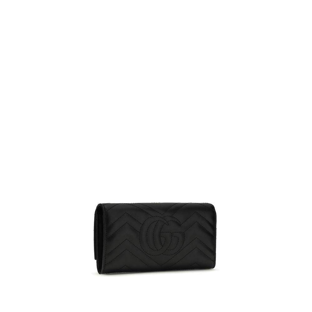 Gucci Black Calf Leather Bos Taurus Wallet