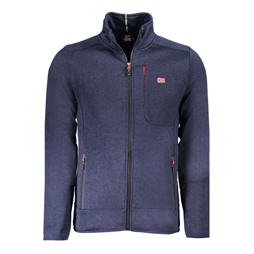 Norwegen 1963 Blau Polyester Herren Sweatshirt