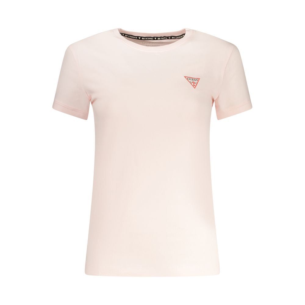 Guess Jeans Rosa Cotton Women T-Shirt