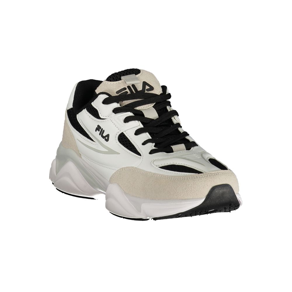 Fila White Polyurethane Men Sneaker