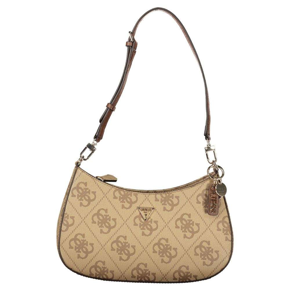 Guess Jeans Marrone Poliuretano Womens Handbag