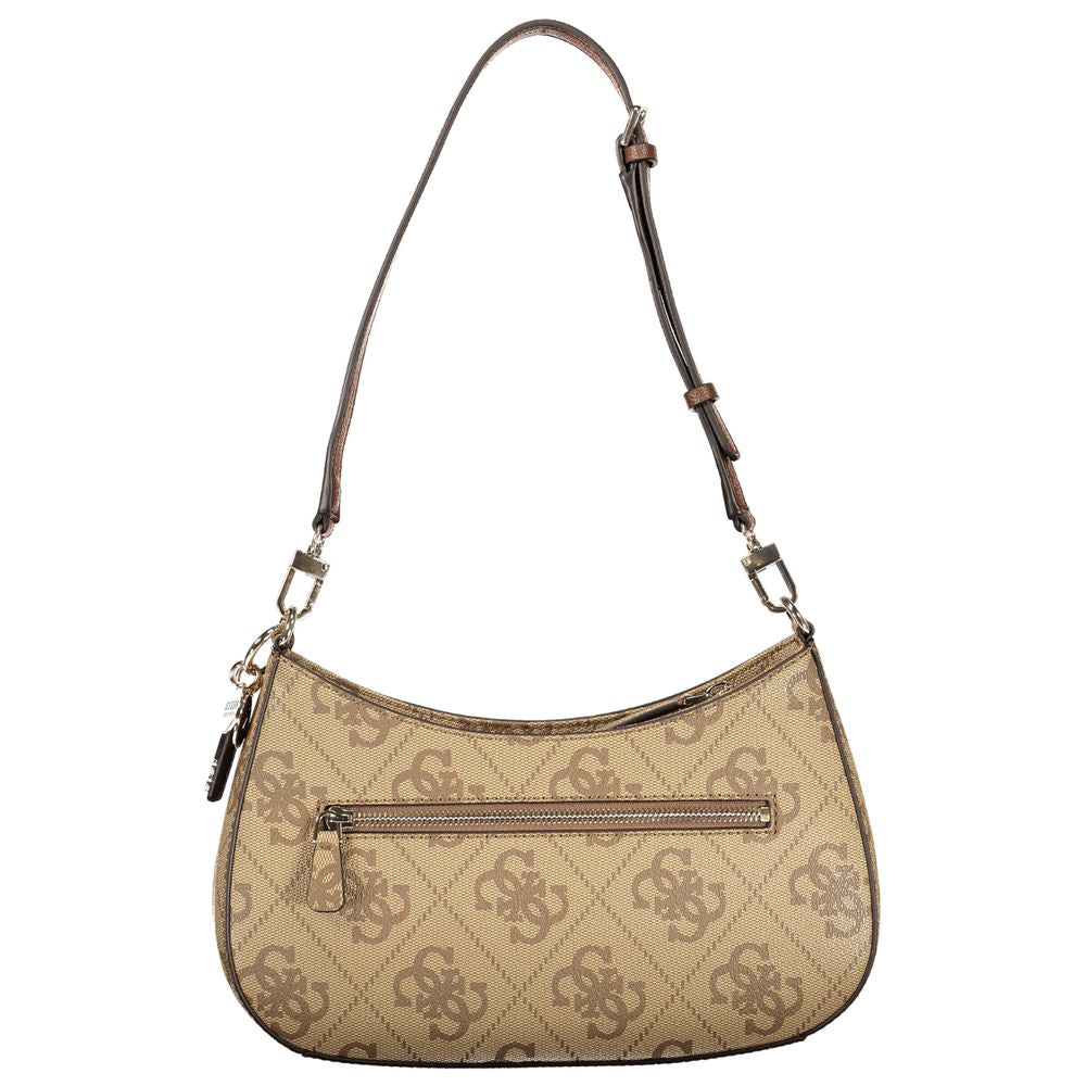 Guess Jeans Marrone Poliuretano Womens Handbag