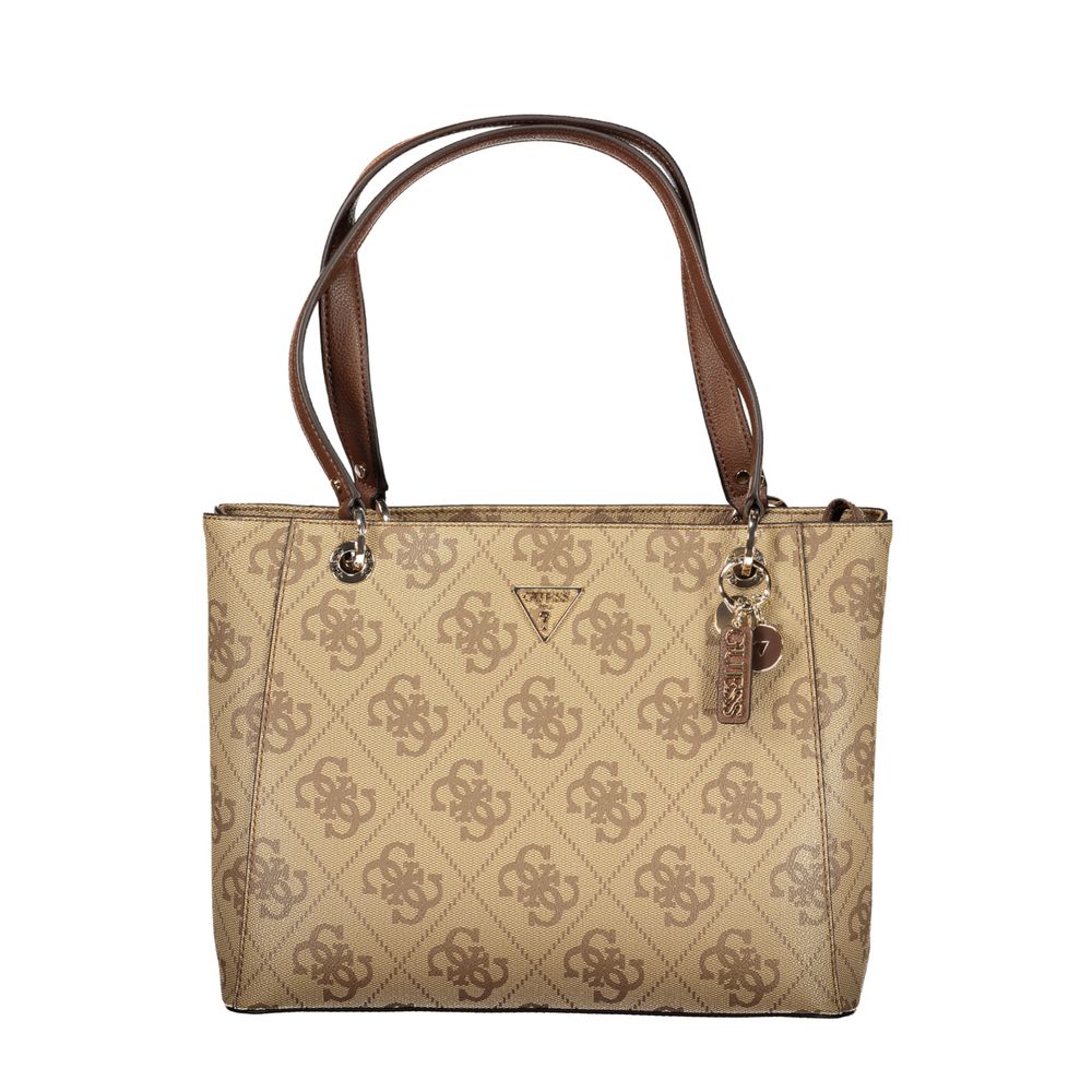 Guess Jeans Marrone Poliuretano Woman Handbag