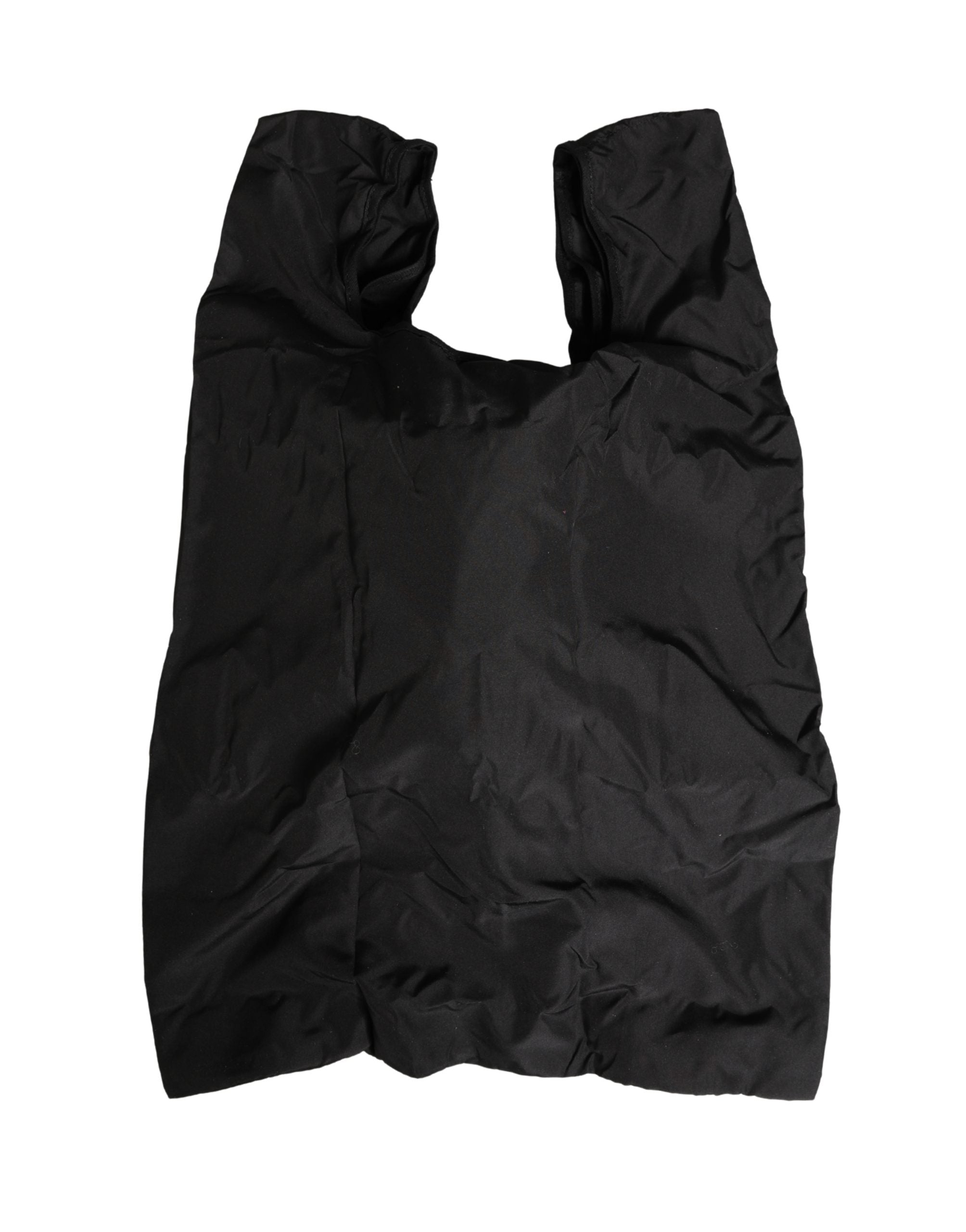 Dolce & Gabbana Homme Sac Cabas en Polyester Noir Motif Panda