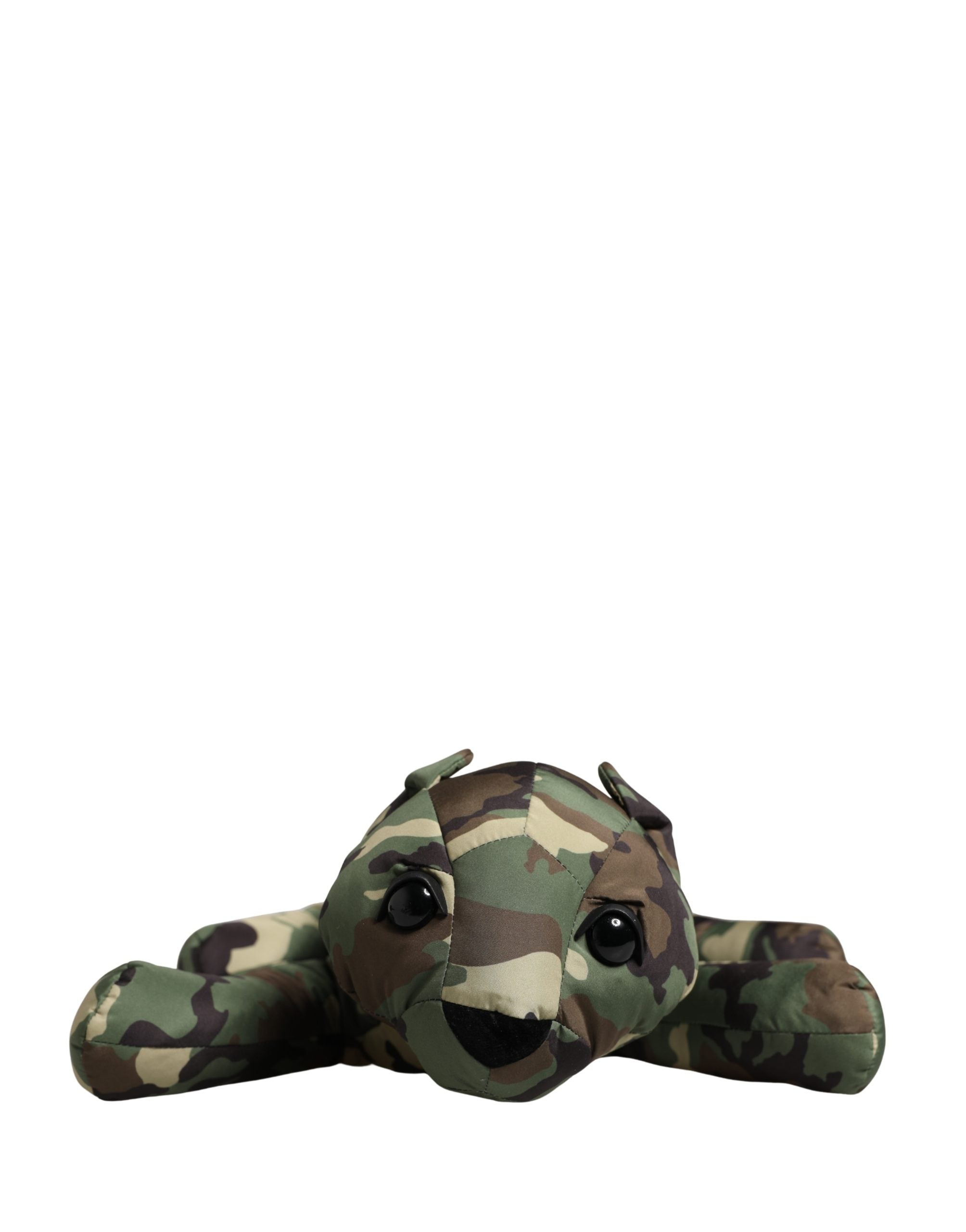 Dolce & Gabbana Multicolor Camouflage Tier-Silhouette Gürteltasche
