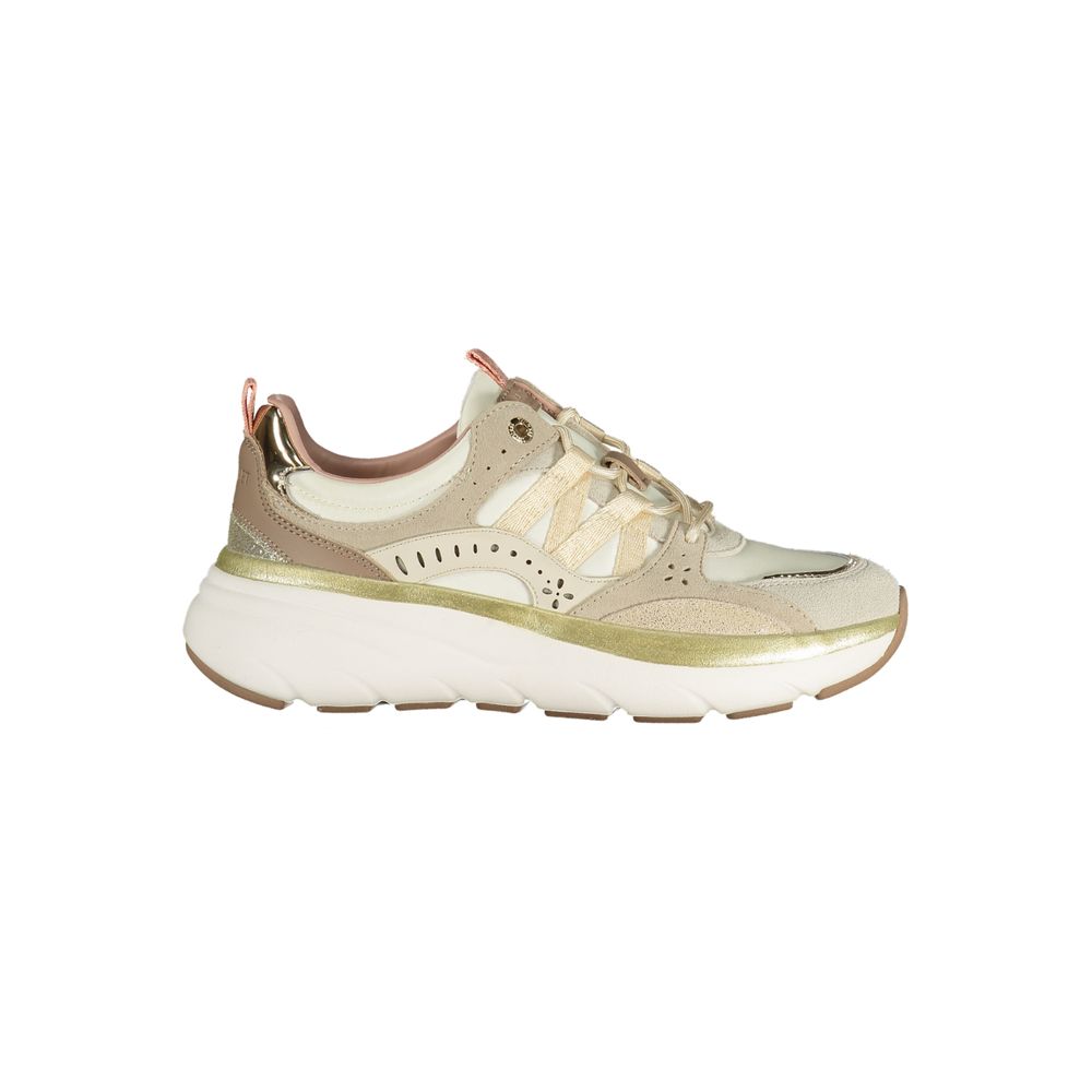Twinset Beige Polyurethan Damen-Sneaker