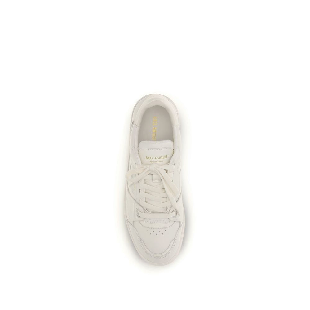 Axel Arigato Graue Kalbsleder Bos Taurus Low Top Sneakers