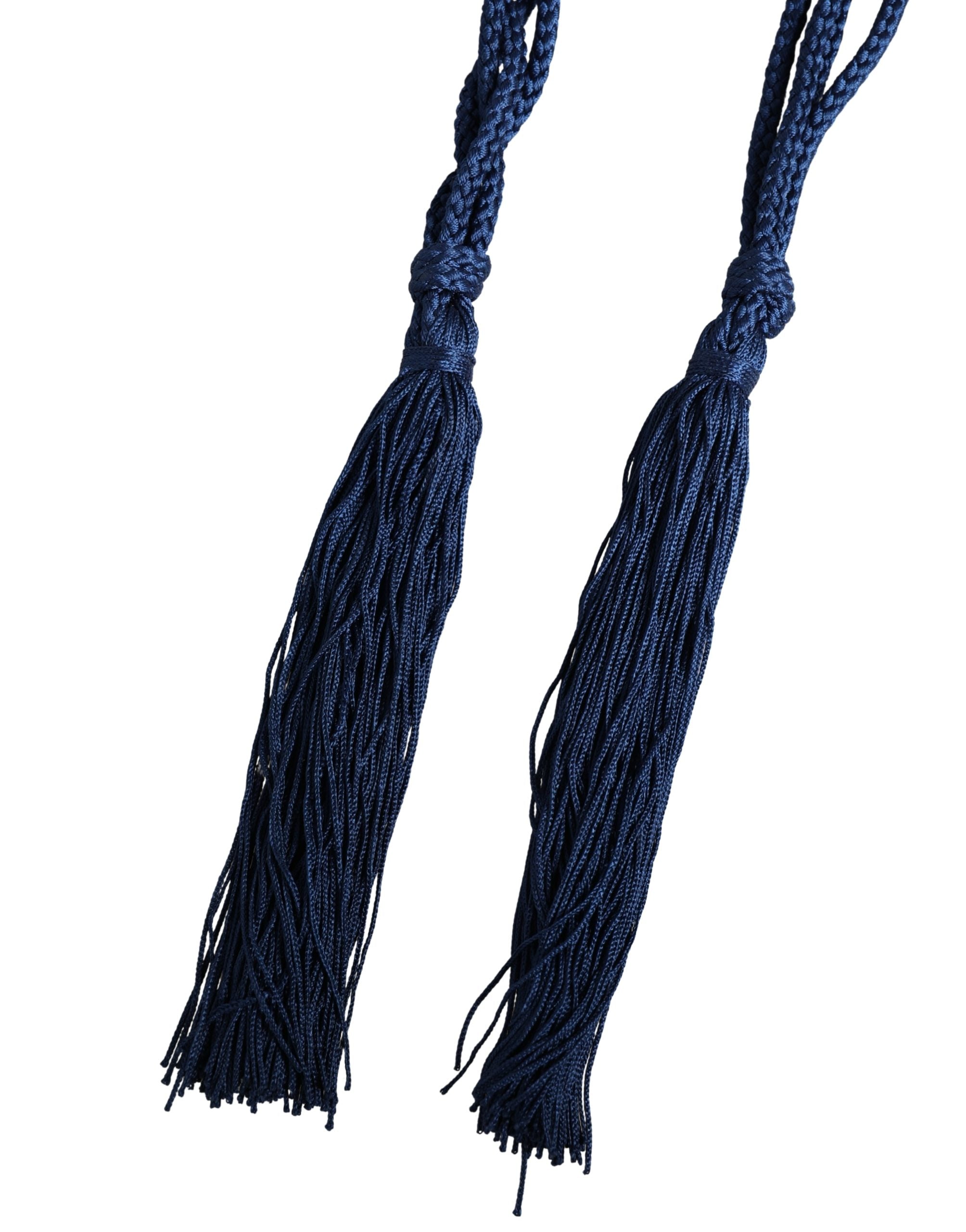 Cavalli Class Multicolor Twisted Rope Chain Buckle Waist Belt