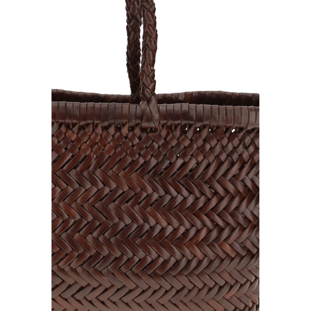 Dragon Diffusion Brown Buffalo Leather Handbag