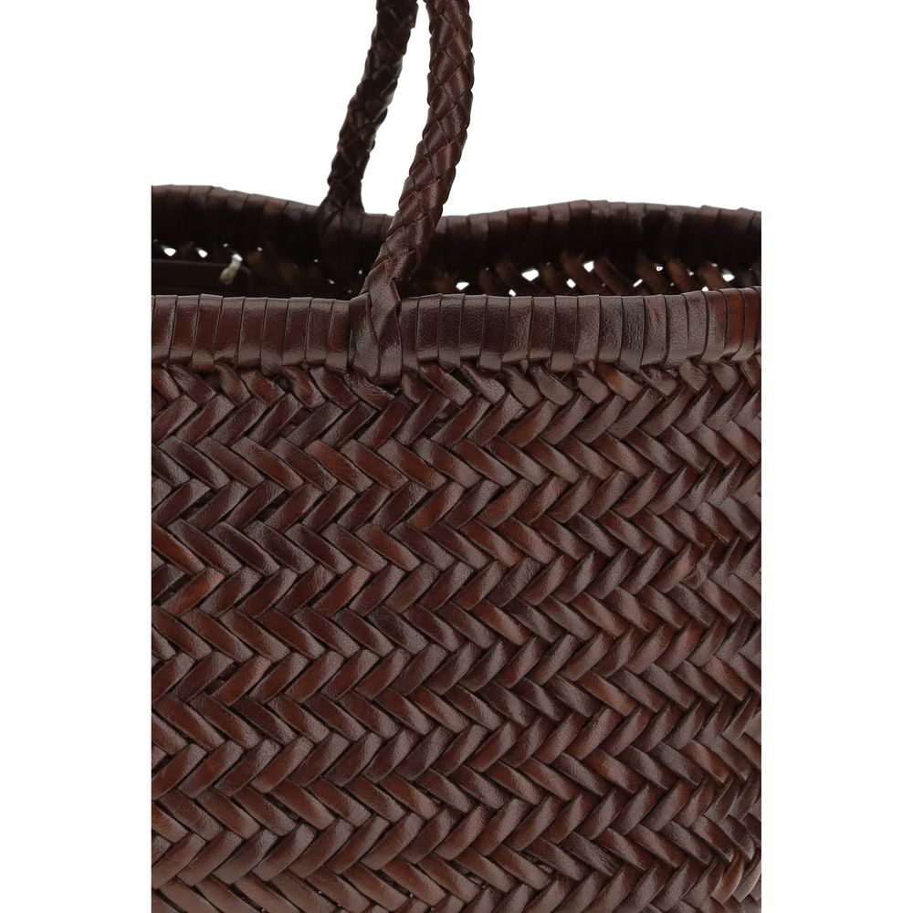 Dragon Diffusion Brown Buffalo Leather Handbag