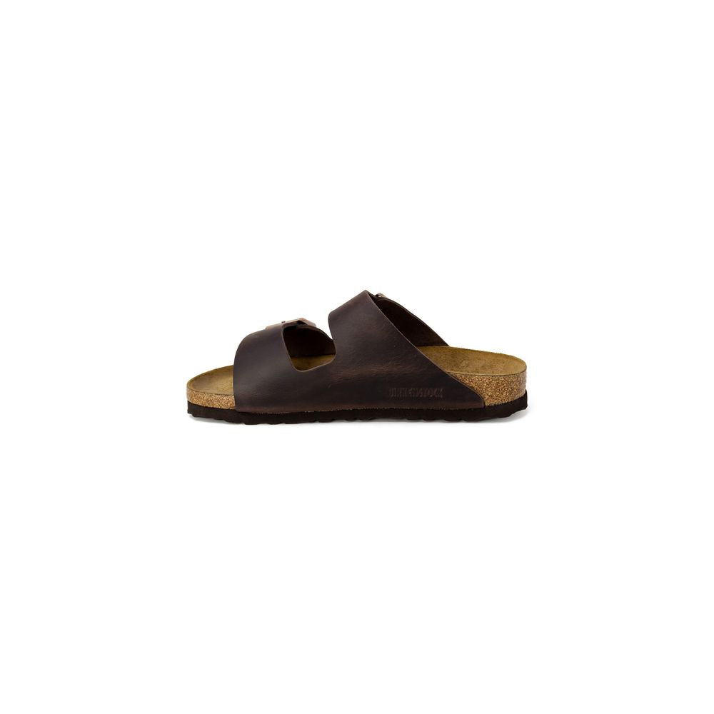 Birkenstock Brown Synthetic Slippers