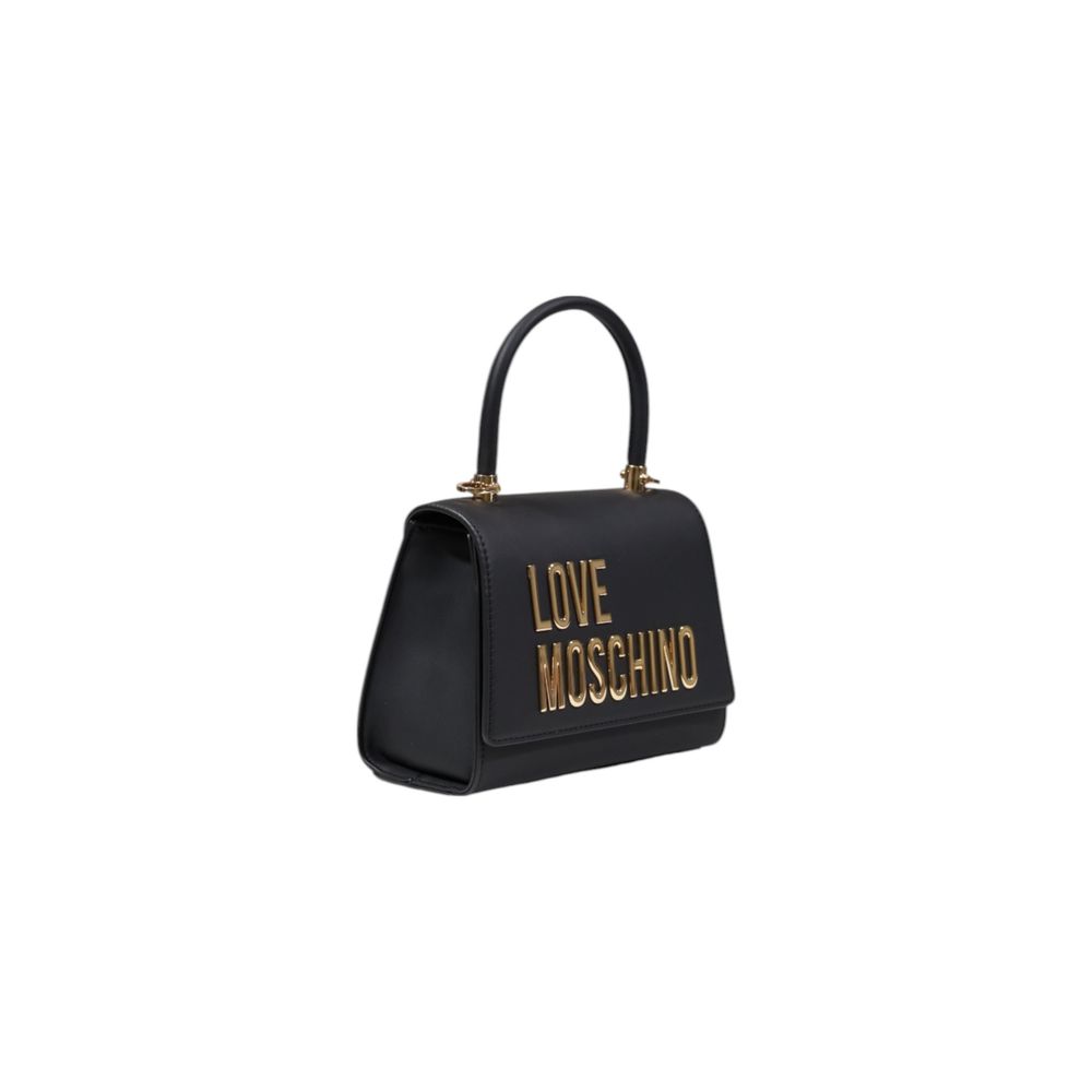Love Moschino Bicolor-Handtasche aus Polyethylen